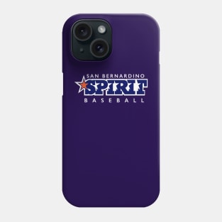 Defunct San Bernardino Spirit Baseball 1993 Phone Case