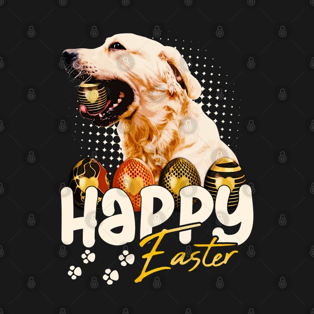 Golden Retriever Easter Shirt by jhay_41