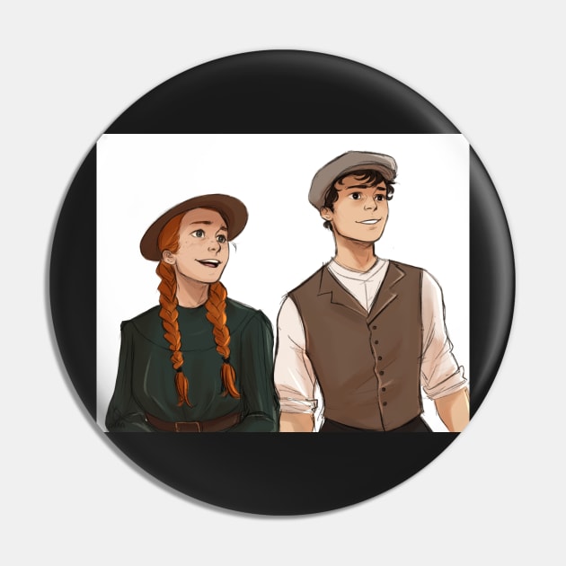 Anne and Gilbert - Anne of Green Gables Pin by vvivaa