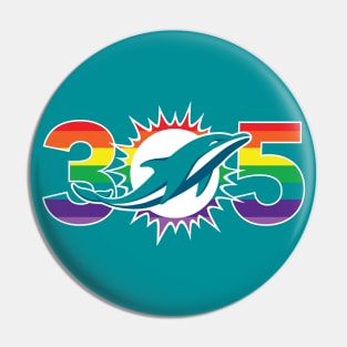 305 PRIDE Pin