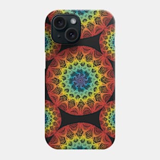 Pattern Mandala Art Radiant Color Phone Case