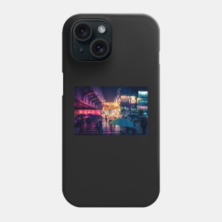 Rain on the Golden City Ueno Phone Case