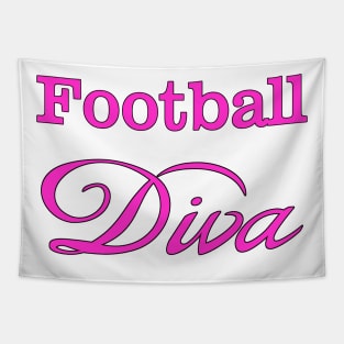 Football Diva Tapestry