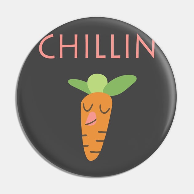 Kool Carrot Pin by JevLavigne