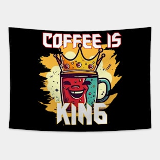 Coffee is King Tapestry