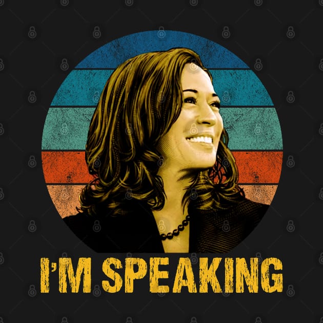 Kamala Harris I'm Speaking by salsiant