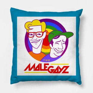 The Male Gayz Logo Pillow