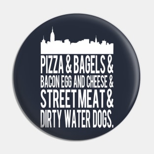 New York Food Pin