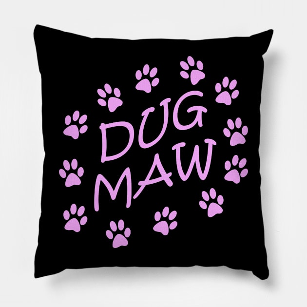 Scottish Dog Mum Pillow by TimeTravellers