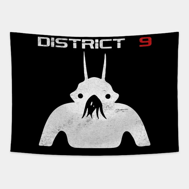 District 9 Humans Only Tapestry by Flickering_egg