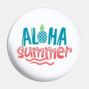 Aloha Summer Pin