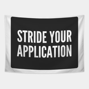 Secure Coding STRIDE Your Application Black Background Tapestry