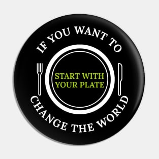 Start With Your Plate Vegan, Veganism, Plant Based Pin