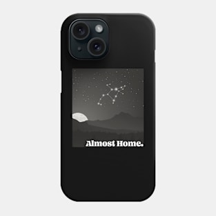 Black Aesthetic Tee Almost Home Phone Case