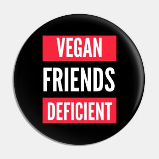 Vegan funny quote design Pin