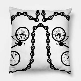 Bike until die Pillow