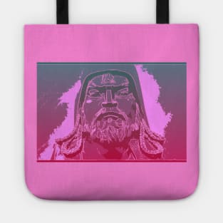 Vaporwave Genghis Khan 4219 Ulaanbaatar Tote