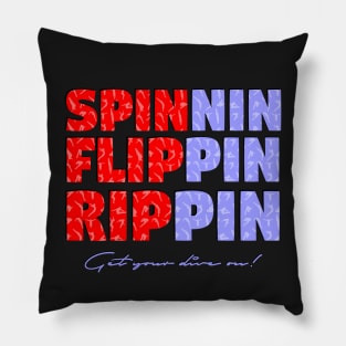 Diving - SPIN FLIP RIP - Get your dive on! Pillow