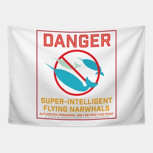 Danger: Super-Intelligent Flying Narwhals | The Adventures of Captain Radio Podcast Tapestry