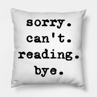 Sorry can't reading bye Pillow