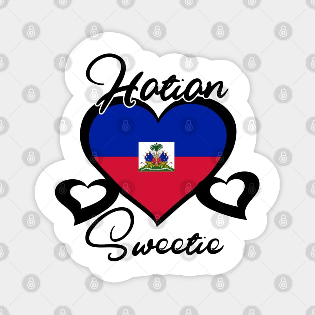 Haitian Sweetie Magnet by TyteKnitz_Tees