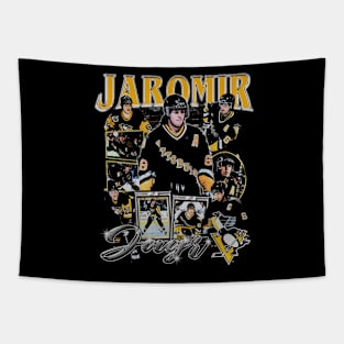 Jaromir Jagr Vintage Bootleg Tapestry