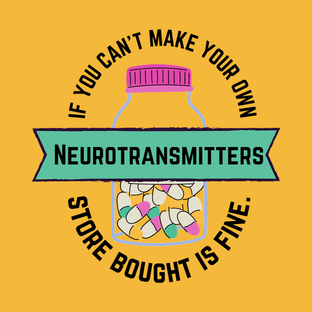 Neurotransmitters by capesandrollerskates 