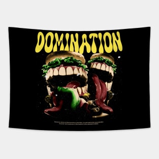 DOMINATION - JUNK FOOD Tapestry