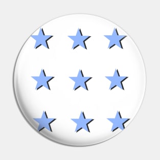 Little Blue Stars Pin