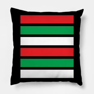 Christmas Bars (Horizontal) Pillow