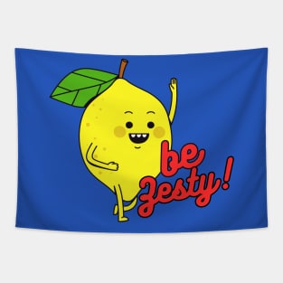 Zesty Lemon Tapestry