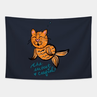 The Cutest Catfish Tapestry