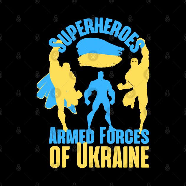 Armed Forces Of Ukraine are Superheroes by FrogandFog