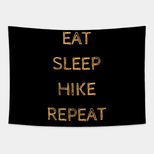 Eat sleep hike repeat Tapestry