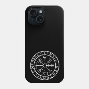 Hand drawn Vegvisir - Viking Compass Phone Case