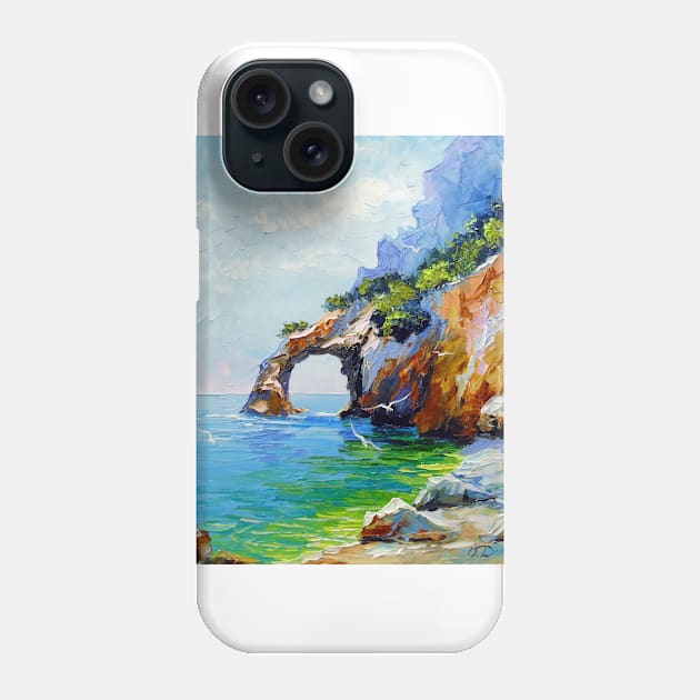 Arch by the sea Phone Case by OLHADARCHUKART