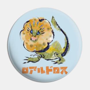 Monster Hunter Rise Royal Ludroth Kanji Icon Pin