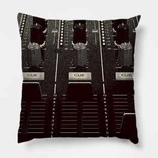 DJ Mixer, Fader and Knobs - Photo Pillow