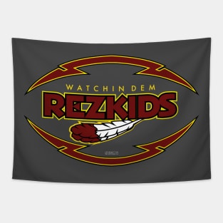 REZKID Football Tapestry