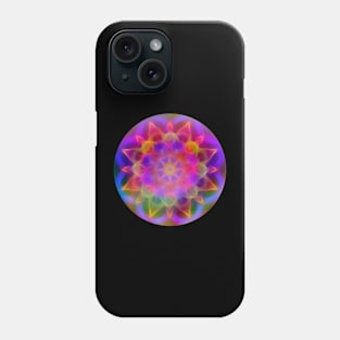 Mandala Magic - Serenity's Rainbow Phone Case