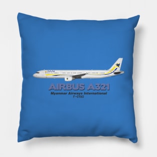 Airbus A321 - Myanmar Airways International Pillow