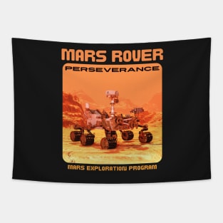 Perseverance Mars Rover Tapestry