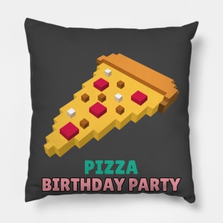 Pizza birthday party, pizza party, birthday Pillow