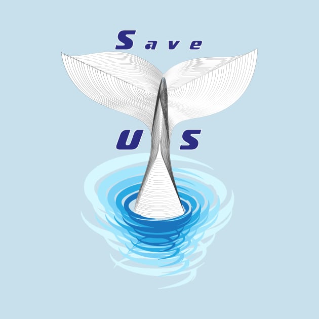 Save the Dolphins T-shirt by TotaSaid