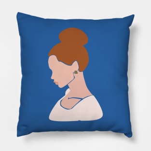 Elegant woman knot Pillow