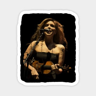 Alison Krauss - (singing) art drawing Magnet