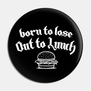 Motorhead Burger Pin