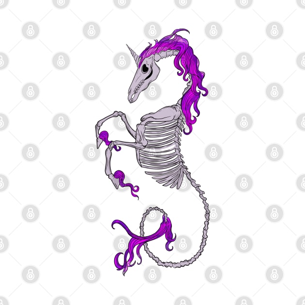 Sea Horse Skeleton by ZethTheReaper