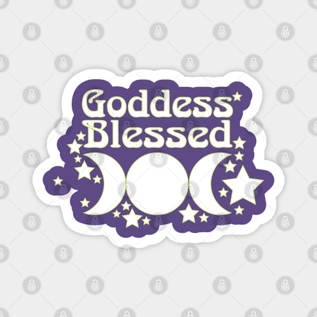 Goddess Blessed Magnet by The Cuban Witch