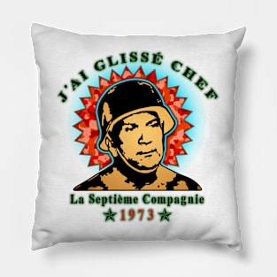 J'ai glissé chef Pillow